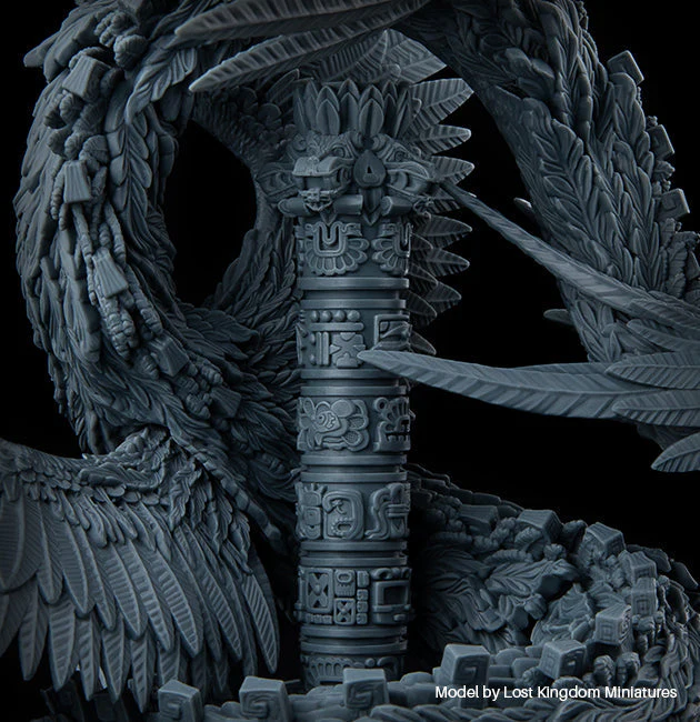 Modèle 3D détaillé pour impression résine