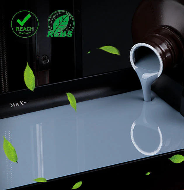 Résine pour imprimante 3D conforme REACH et RoHS