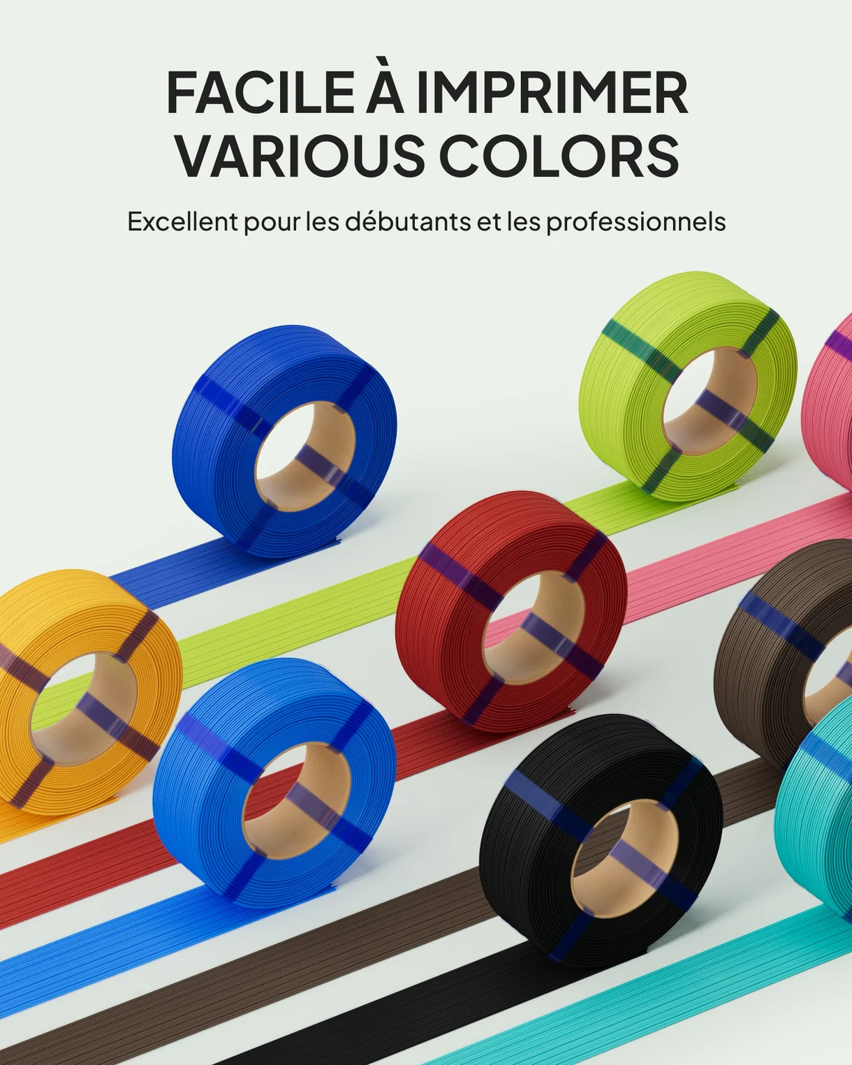 Bobine de filament PLA pour imprimante 3D