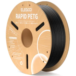 Bobine de filament Elegoo Rapid PETG noir 1,75 mm 1 kg