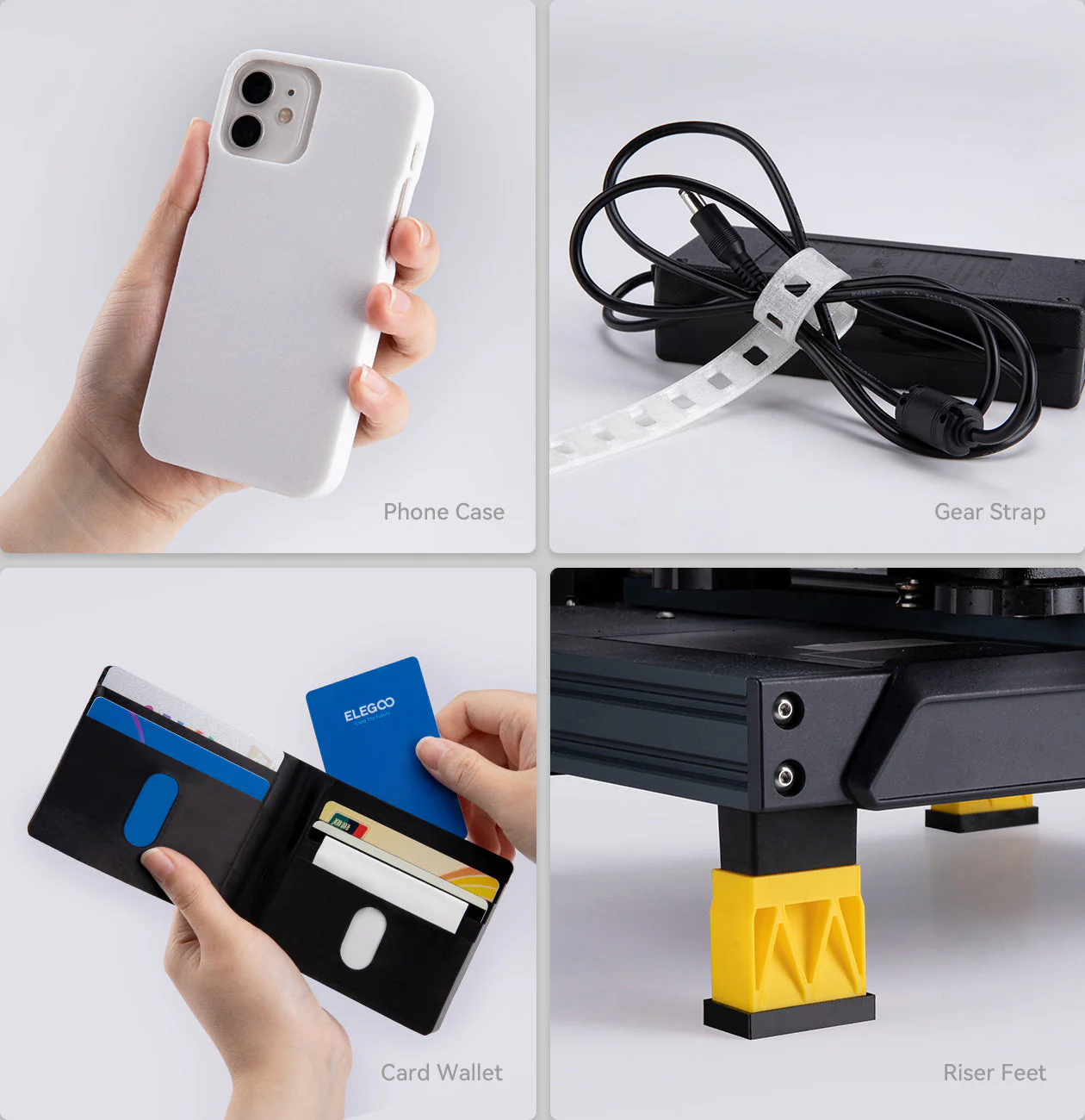 Différents coloris de filament PLA multicolore